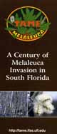 Brochure: A century of melaleuca in South Florida